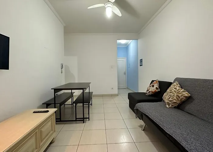 Ap 42 - Uma Quadra Da Praia Das Pitangueiras Guarujá
